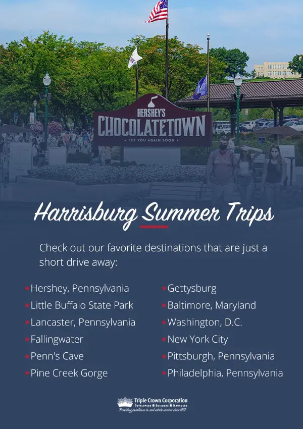 Best Summer Trips in Harrisburg