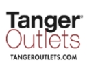 a logo for tanger outlets is shown on a white background