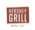 a logo for hershey grill kitchen bar