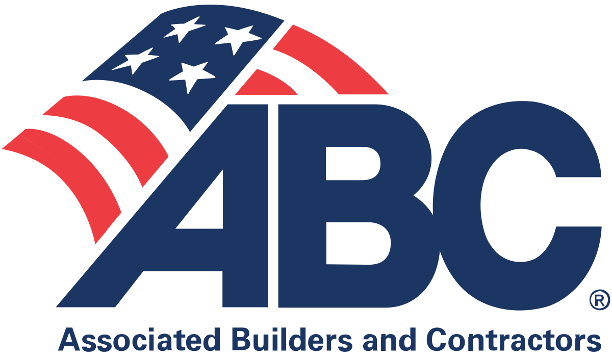 a logo for abc associated builders and contractors