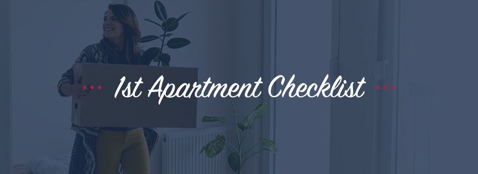 1st Apartment Checklist Cover
