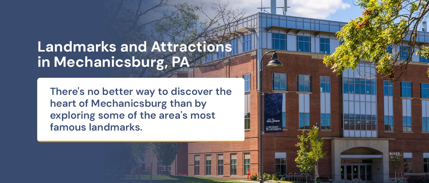 Landmarks and Attractions in Mechanicsburg, PA